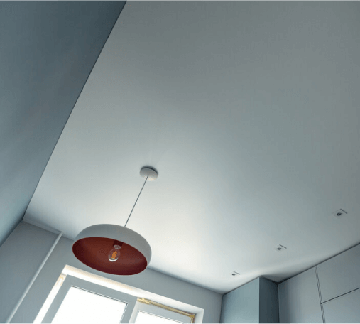 Бесщелевые натяжные потолки